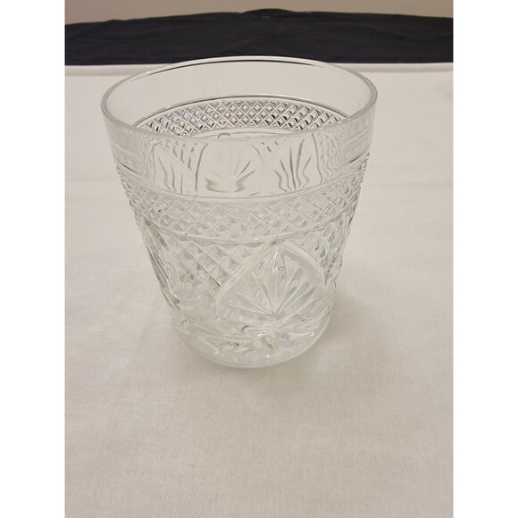 Set of 4 Cristal D' Arques Durand No Knob 6 Sided Stem Rocks Double Old Fashion - Picture 5 of 10